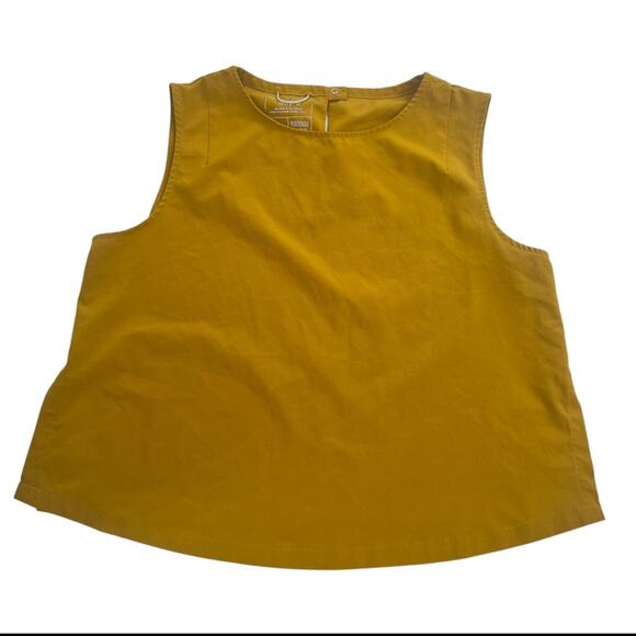 Wayre shift and snap tank top crop sz S bronze - Picture 3 of 6